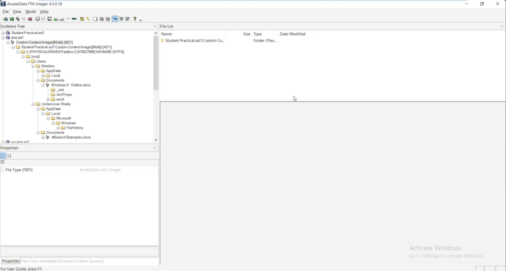 What The Tech Using Ftk Imager Forensic Focus