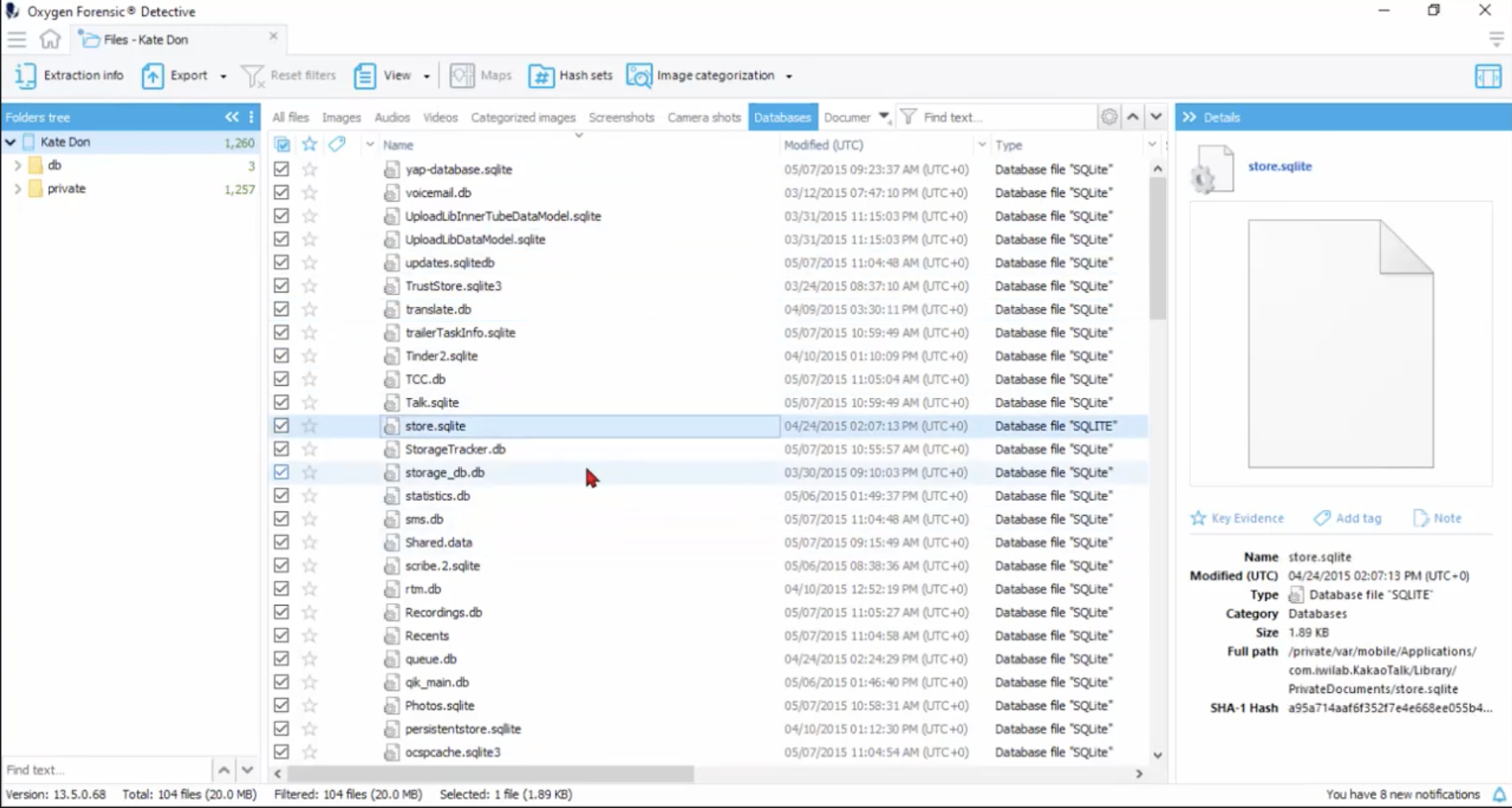 sqlite database viewer forensics freeware no installation
