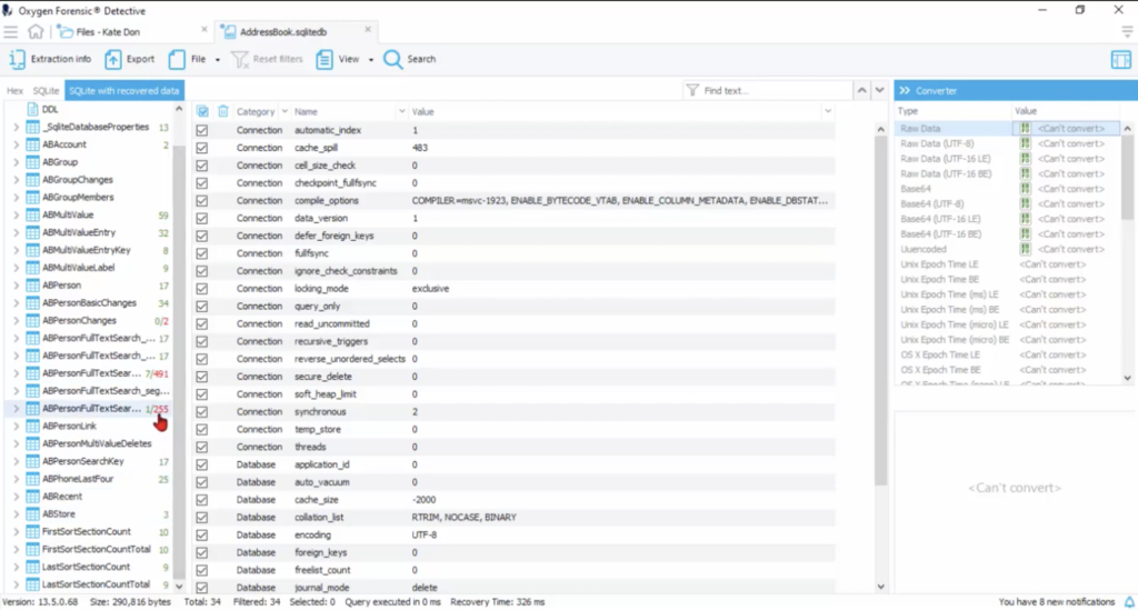 oxygen forensic sqlite viewer download