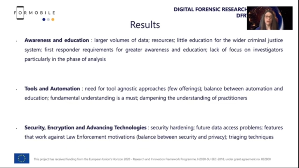 law enforcement educational challenges for mobile forensics