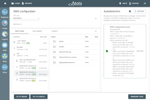Atola TaskForce Imagers Now Support Synology NAS